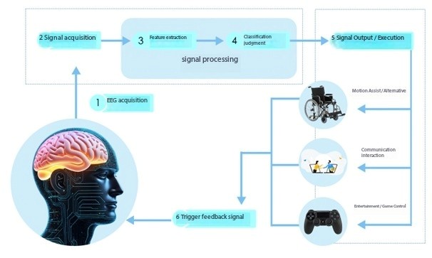 The Application of Brain Computer Interaction Technology in the Medical Field